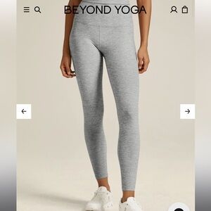 Beyond Yoga caught in the midi spacedye legging